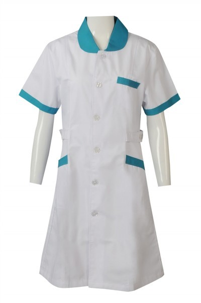 SKNU005 Order White Clinic Uniforms Order Princess Collar Nurses Uniform Center Order Hospital Uniforms Company Order Nurses Clothing Shop HK Shute Nurses Clothing Price detail view-5